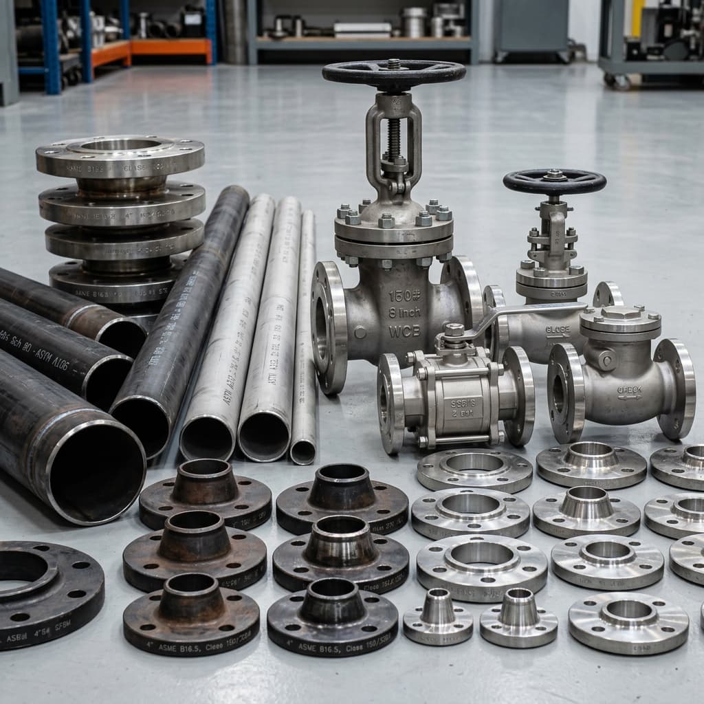 Industrial Pipes & Valves